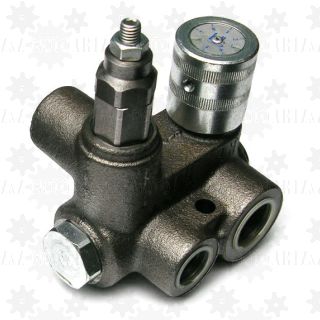 Dzielnik strumienia oleju hydrauliczny 80l/min z regulacją przepływu i ciśnienia