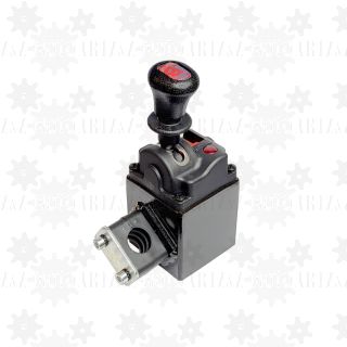 Sterowanie pneumatyczne do hydrauliki wywrotu + przystawka automat z obudową z montażem na poręcz D22