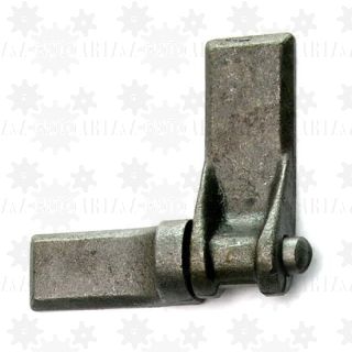 Zawias burty dolny SPAWALNY 16mm płask