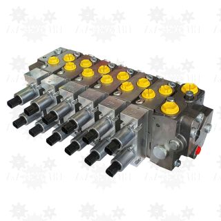 Rozdzielacz proporcjonalny 6 sekcyjny do dźwigu HDS o zmiennej wydajności z LS 12V 24V leśnego żurawia PWM
