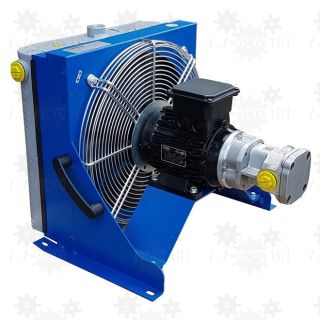 Chłodnica oleju hydraulicznego z pompą obiegową zespół chłodzący z silnikiem prądu zmiennego SIL45 system chłodzący do hydrauliki