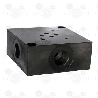 Płyta przyłączeniowa NG6 x1, blok zaworowy CETOP 3 pojedynczy 1/2" 