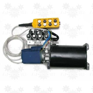 Elektryczna pompa do hydrauliki 24V - 8 funkcyjna (4 siłowniki dwukierunkowe)
