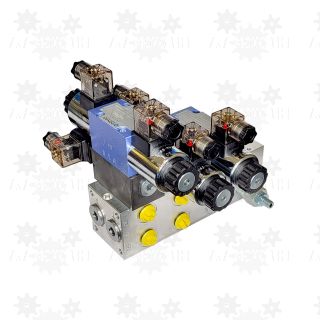 Rozdzielacz hydrauliczny do pługa 24V 2 sekcje + pływanie Ponar,