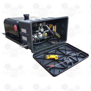 Hydraulika elektryczna do naczepy wywrotki silosa muldy wanny sterowana radiem 24v