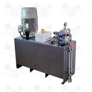 Zasilacz hydrauliczny do wywrotnicy form betonowych 18KW 