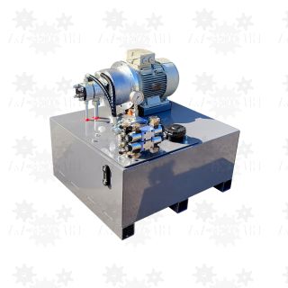 Zasilacz do prasy hydraulicznej 5,5KW 400V dwupompowy niski siemens ponar