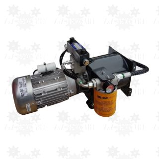 2KM 1,5kW Agregat hydrauliczny 230V zasilacz z rozdzielaczem proporcjonalnym dwukierunkowym