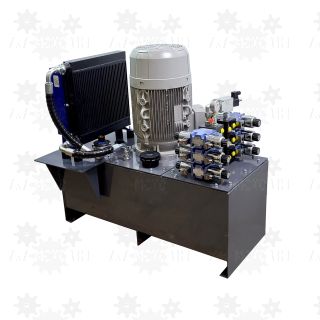 Zasilacz hydrauliczny 22kW dużej mocy 250L 6 sekcji NG10 do zastosowań przemysłowych