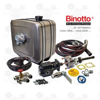 zestaw hydrauliczny Iveco Hihgway Stralis hydraulika siłowa do wywrotu naczepy wanny Binotto Hyva ETN Hewea do ciągnika siodłowego ZF automat Astronic