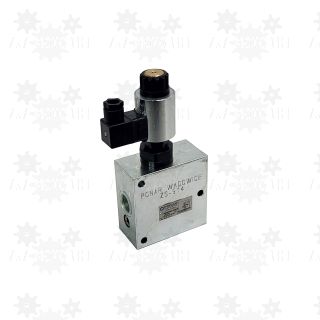 Regulator przepływu proporcjonalny z zaworem zwrotnym 3 drogowy ZWDUD 60L 24VDC regulator prędkości taśmy Ponar
