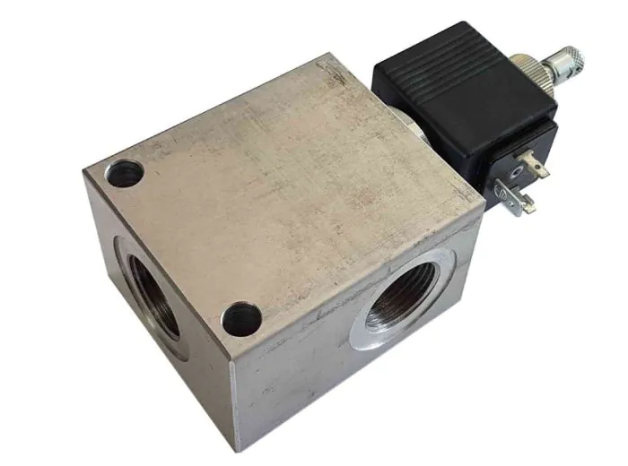 Elektrozawór hydrauliczny NABOJOWY 24V 140L NO normalnie otwarty