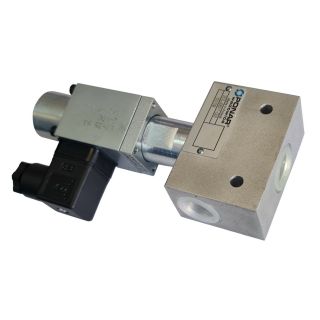 Elektrozawór przelewowy proporcjonalny elektryczny regulator ciśnienia oleju hydraulicznego WZPSE6 60L  200bar 24VDC 