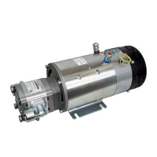 Pompa hydrauliczna Casappa z silnikiem 4,5kW 24V do naczepy wywrotki