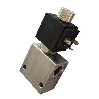 Elektrozawór hydrauliczny NABOJOWY 12V NO normalnie otwarty