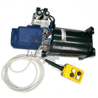 Elektryczna pompa do hydrauliki 24V - 4 funkcyjna (2 siłowniki dwukierunkowe)