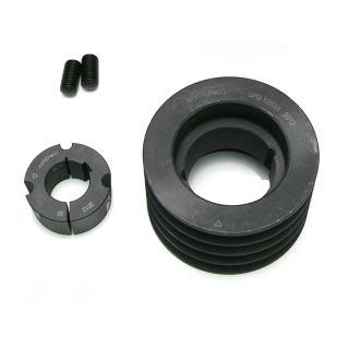 Koło pasowe 4x125mm do pompy próżniowej, kompresora