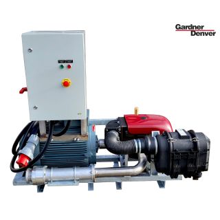 Kompresor do wydmuchu GERDNER DENVER XK12 z silnikiem 400V