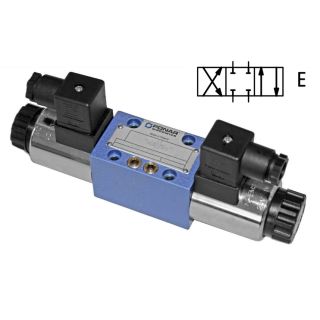 Rozdzielacz z miękkim przesterowaniem NG6 suwak E 12V 4WE6 SOFT START 