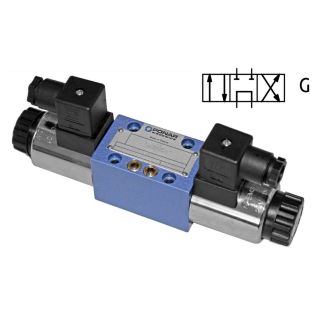 Rozdzielacz z łagodnym przesterowaniem NG6 suwak G 12V 4WE6 SOFT START łagodny