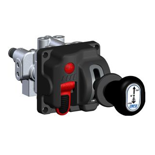 Sterowanie pneumatyczne WĄSKIE do hydrauliki - WYWROT + PRZYSTAWKA automat