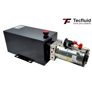 4KW zasilacz hydrauliczny 24V elektropompa z wentylatorem 250 bar do najazdów do małego dźwigu hds 