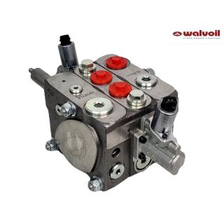 Rozdzielacz proporcjonalny Load Sense (LS) Walvoil 1 sekcyjny 160l/min 24V