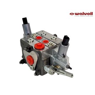 Rozdzielacz proporcjonalny Walvoil z LS Load Sense 1 sekcyjny do dźwigu żurawia bramowca hakowca 80l/min 24V