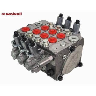 Rozdzielacz proporcjonalny Walvoil 3 sekcyjny do HDS Atlas 160l/min 12V