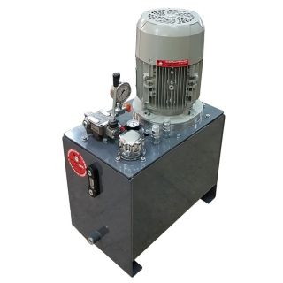 4kW Zasilacz hydrauliczny ze zbiornikiem na siłę z rozdzielaczem ręcznym