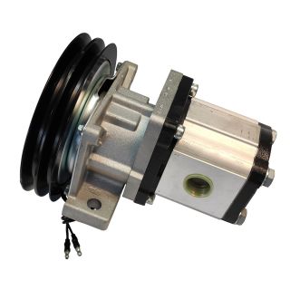 Pompa hydrauliczna 16l/min ze sprzęgłem elektromagnetycznym 24V koło pasowe