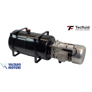 1,5kW Zasilacz hydrauliczny 230V 3l/min elektro pompa ze zbiornikiem 23L TecFluid