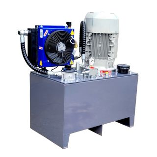 15kW Przemysłowy zasilacz hydrauliczny 50l/min stacja hydrauliczna z chłodnicą agregat hydrauliczny dużej mocy