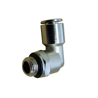 Przyłącze pneumatyczne KĄTOWE 1/8" wąż 6mm, kolanko pneumatyczne
