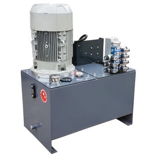 Zasilacz hydrauliczny 11kW agregat dużej mocy ze zbiornikiem 150L