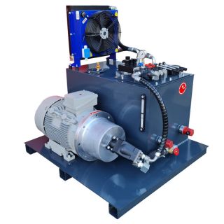 Zasilacz hydrauliczny 33kW dużej mocy do dźwigu, ruchomej podłogi stacja hydrauliczna z chłodnicą