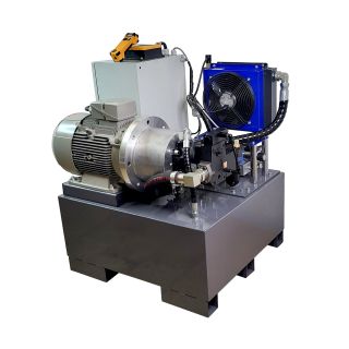 Przemysłowy zasilacz hydrauliczny 15kW stacja hydrauliczna z chłodnicą