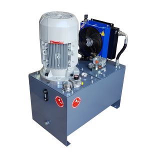 11kW Zasilacz hydrauliczny 400V z chłodnicą i pompa obiegową