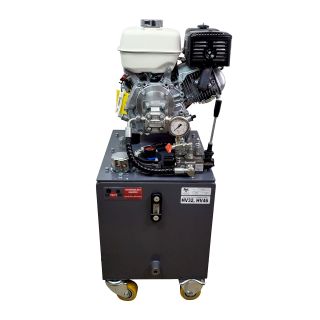 Zasilacz hydrauliczny z silnikiem spalinowym Honda 5KM 180 bar na kołach