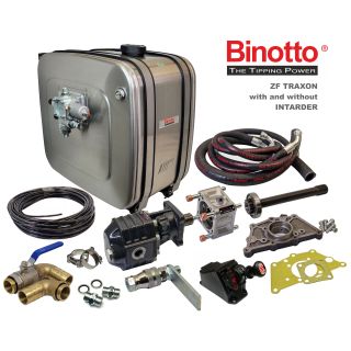 zestaw hydrauliczny DAF IVECO MAN FORD ZF Traxon hydraulika siłowa do wywrotu naczepy wanny Binotto Hyva ETN Hewea do ciągnika siodłowego automat Retarder 