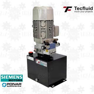2,2kW Zasilacz hydrauliczny kompaktowy 400V TecFluid 1 sekcja agregat stacja hydrauliczna siemens ponar