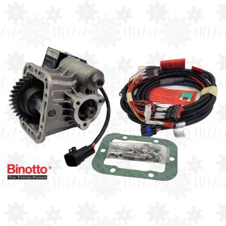 przystawka PTO Binotto do iveco daily załączana elektrycznie elektryczna 12v hakowca bramowca wywrotki podnośnika 