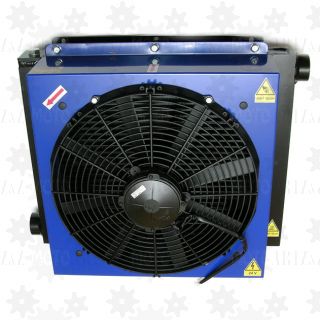 Chłodnica wymiennik ciepła radiator oleju hydraulicznego 200l/min: HY057.1-04A 24V 500W OESSE GROUP Włochy