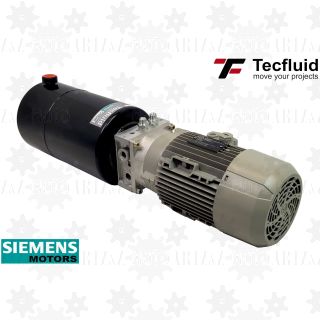 1,6kW Zasilacz hydrauliczny 400V 2,9L/min elektro pompa ze zbiornikiem 10L TecFluid power pack siemens